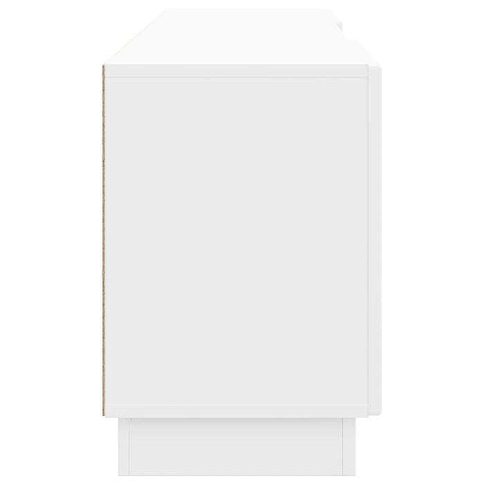 Cabinet TV Alb foarte lucios 150 x 31 x 47 cm Lemn prelucrat - WALTI WALTI