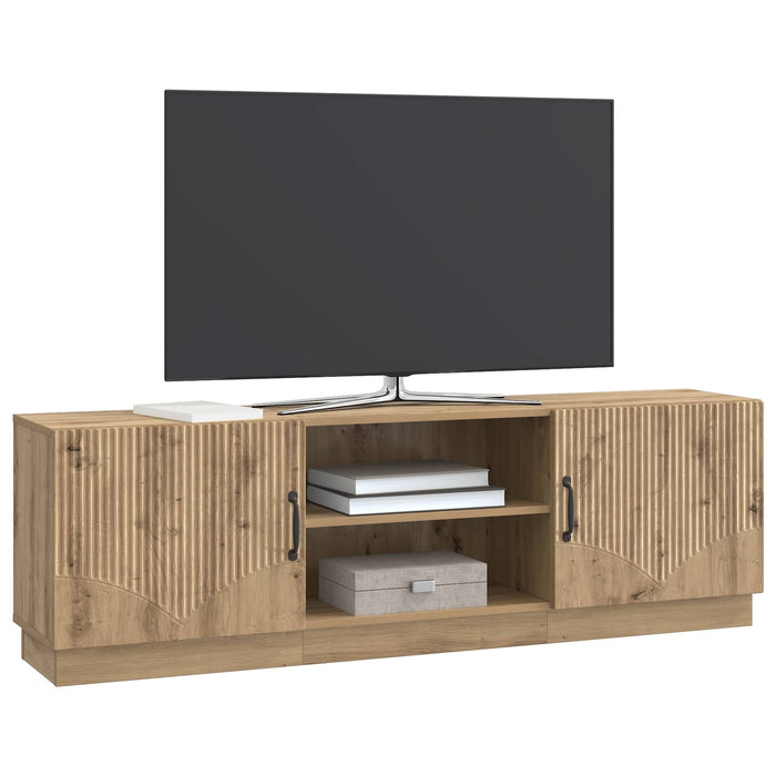 Cabinet TV Stejar Artizanal 150 x 31 x 47 cm Lemn prelucrat - WALTI WALTI
