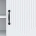 Cabinet TV Alb 102 x 34,5 x 47 cm Lemn prelucrat - WALTI WALTI
