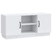 Cabinet TV Alb 102 x 34,5 x 47 cm Lemn prelucrat - WALTI WALTI
