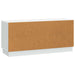 Cabinet TV Alb 102 x 34,5 x 47 cm Lemn prelucrat - WALTI WALTI