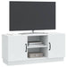 Cabinet TV Alb 102 x 34,5 x 47 cm Lemn prelucrat - WALTI WALTI