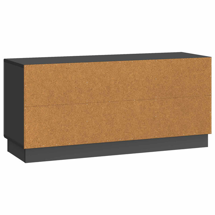 Cabinet TV Negru 102 x 34,5 x 47 cm Lemn prelucrat - WALTI WALTI
