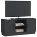 Cabinet TV Negru 102 x 34,5 x 47 cm Lemn prelucrat - WALTI WALTI