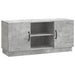 Cabinet TV Gri Beton 102 x 34,5 x 47 cm Lemn prelucrat - WALTI WALTI