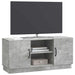 Cabinet TV Gri Beton 102 x 34,5 x 47 cm Lemn prelucrat - WALTI WALTI