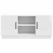 Cabinet TV Alb foarte lucios 102 x 34,5 x 47 cm Lemn prelucrat - WALTI WALTI