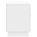 Cabinet TV Alb foarte lucios 102 x 34,5 x 47 cm Lemn prelucrat - WALTI WALTI
