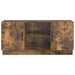 Cabinet TV Stejar fumuriu 102 x 34,5 x 47 cm Lemn prelucrat - WALTI WALTI