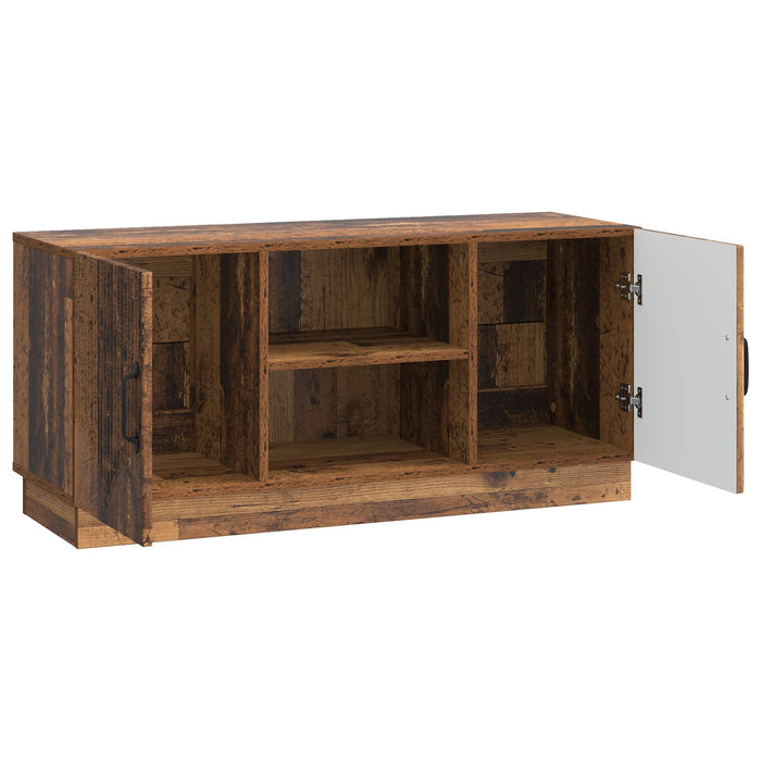 Cabinet TV Lemn vechi 102 x 34,5 x 47 cm Lemn prelucrat - WALTI WALTI