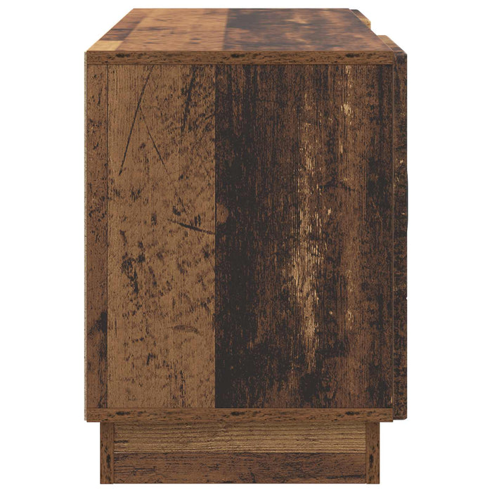 Cabinet TV Lemn vechi 102 x 34,5 x 47 cm Lemn prelucrat - WALTI WALTI