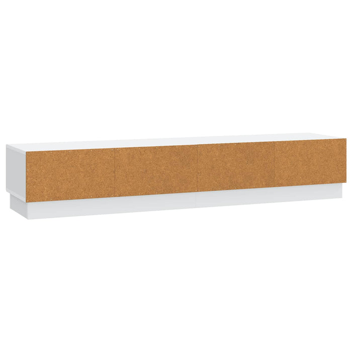 Cabinet TV cu sertar Alb 147 x 34,5 x 27 cm Lemn prelucrat - WALTI WALTI