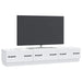 Cabinet TV cu sertar Alb 147 x 34,5 x 27 cm Lemn prelucrat - WALTI WALTI