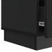 Cabinet TV cu sertar Negru 147 x 34,5 x 27 cm Lemn prelucrat - WALTI WALTI
