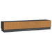 Cabinet TV cu sertar Negru 147 x 34,5 x 27 cm Lemn prelucrat - WALTI WALTI
