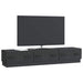 Cabinet TV cu sertar Negru 147 x 34,5 x 27 cm Lemn prelucrat - WALTI WALTI