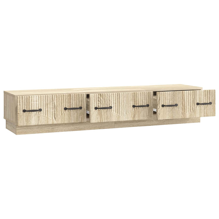 Cabinet TV Stejar Sonoma 147 x 34,5 x 27 cm Lemn prelucrat - WALTI WALTI