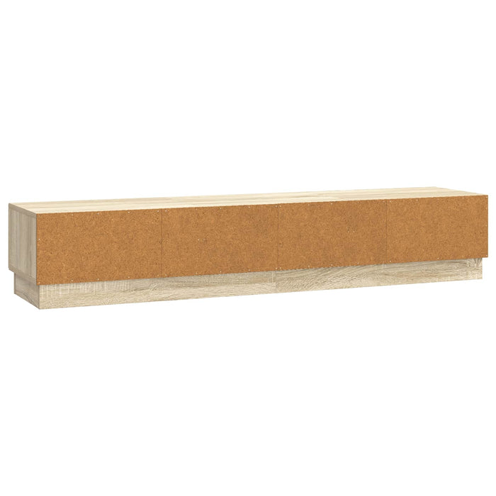 Cabinet TV Stejar Sonoma 147 x 34,5 x 27 cm Lemn prelucrat - WALTI WALTI