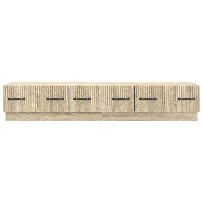 Cabinet TV Stejar Sonoma 147 x 34,5 x 27 cm Lemn prelucrat - WALTI WALTI