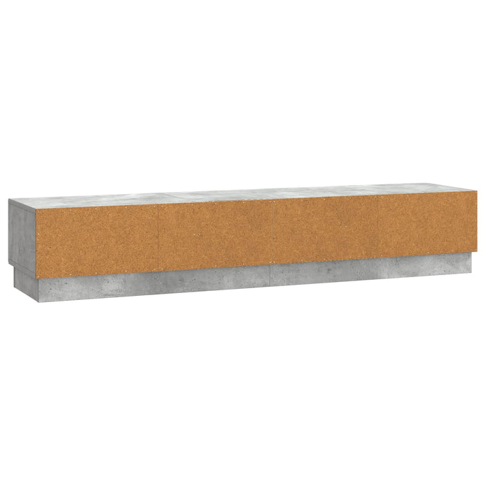 Cabinet TV Gri Beton 147 x 34,5 x 27 cm Lemn prelucrat - WALTI WALTI