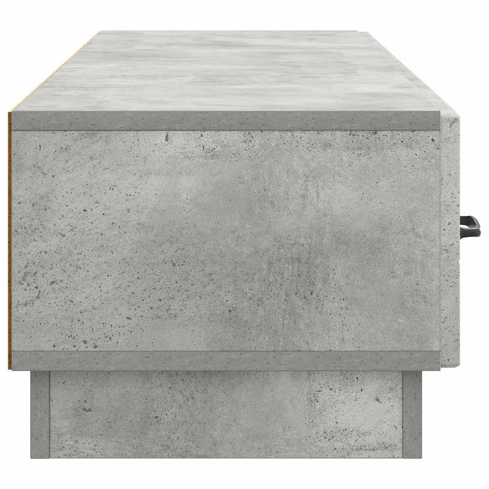 Cabinet TV Gri Beton 147 x 34,5 x 27 cm Lemn prelucrat - WALTI WALTI