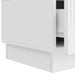 Cabinet TV Alb foarte lucios 147 x 34,5 x 27 cm Lemn prelucrat - WALTI WALTI