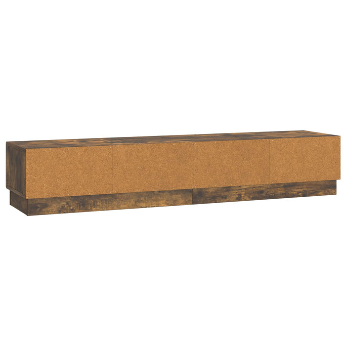 Cabinet TV Stejar fumuriu 147 x 34,5 x 27 cm Lemn prelucrat - WALTI WALTI
