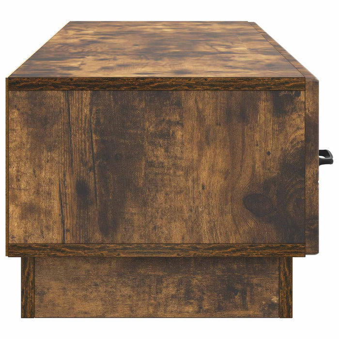 Cabinet TV Stejar fumuriu 147 x 34,5 x 27 cm Lemn prelucrat - WALTI WALTI
