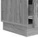 Cabinet TV Sonoma gri 147 x 34,5 x 27 cm Lemn prelucrat - WALTI WALTI