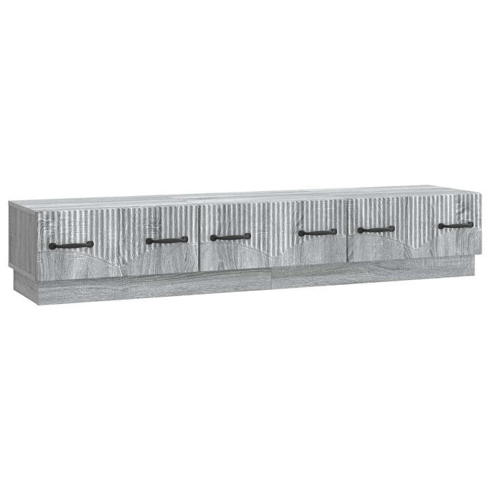 Cabinet TV Sonoma gri 147 x 34,5 x 27 cm Lemn prelucrat - WALTI WALTI