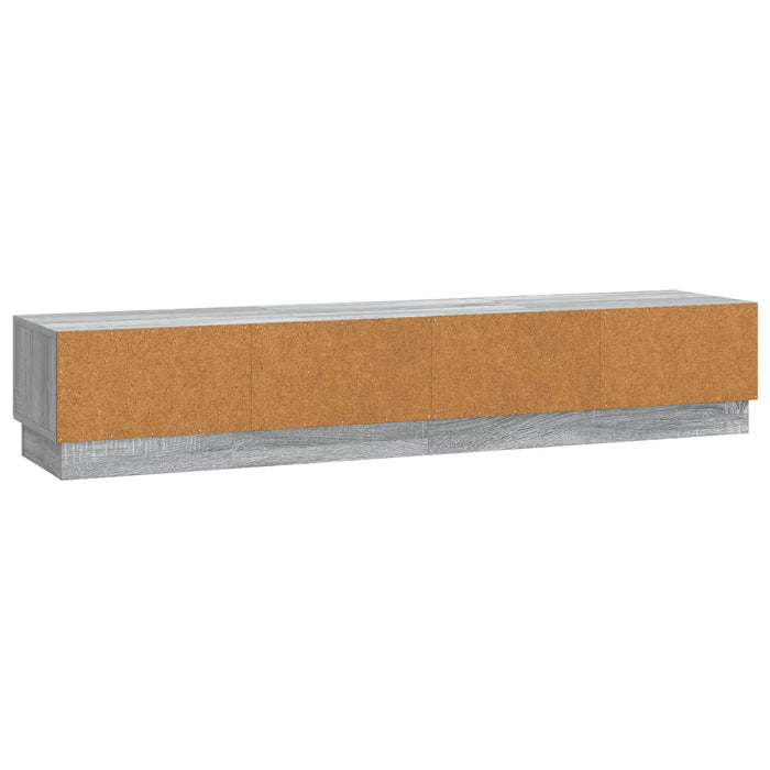 Cabinet TV Sonoma gri 147 x 34,5 x 27 cm Lemn prelucrat - WALTI WALTI
