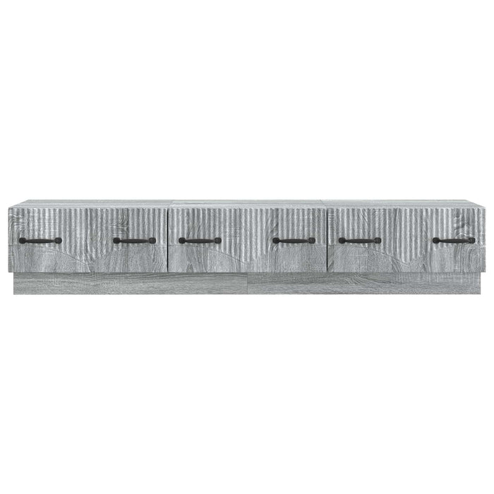 Cabinet TV Sonoma gri 147 x 34,5 x 27 cm Lemn prelucrat - WALTI WALTI