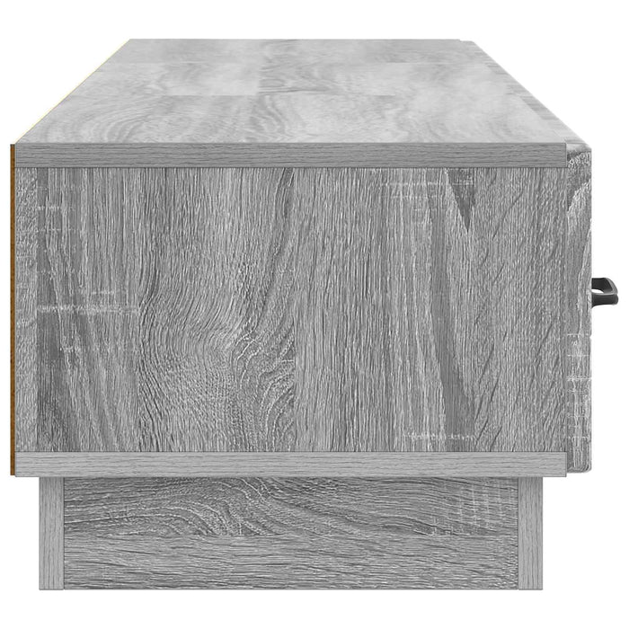 Cabinet TV Sonoma gri 147 x 34,5 x 27 cm Lemn prelucrat - WALTI WALTI