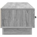 Cabinet TV Sonoma gri 147 x 34,5 x 27 cm Lemn prelucrat - WALTI WALTI