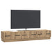 Cabinet TV Stejar Artizanal 147 x 34,5 x 27 cm Lemn prelucrat - WALTI WALTI