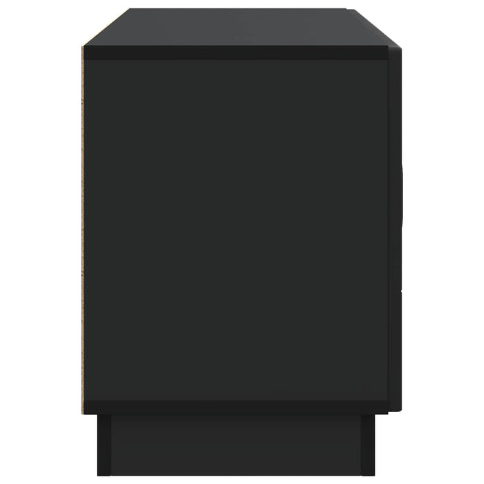 Cabinet TV Negru 99 x 34,5 x 47 cm Lemn prelucrat - WALTI WALTI