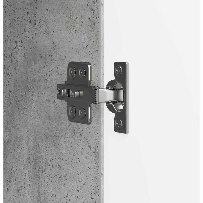 Cabinet TV Gri Beton 99 x 34,5 x 47 cm Lemn prelucrat - WALTI WALTI