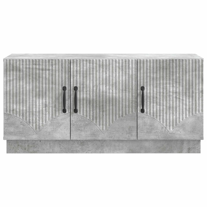 Cabinet TV Gri Beton 99 x 34,5 x 47 cm Lemn prelucrat - WALTI WALTI
