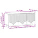 Cabinet TV Gri Beton 99 x 34,5 x 47 cm Lemn prelucrat - WALTI WALTI