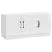 Cabinet TV Alb foarte lucios 99 x 34,5 x 47 cm Lemn prelucrat - WALTI WALTI