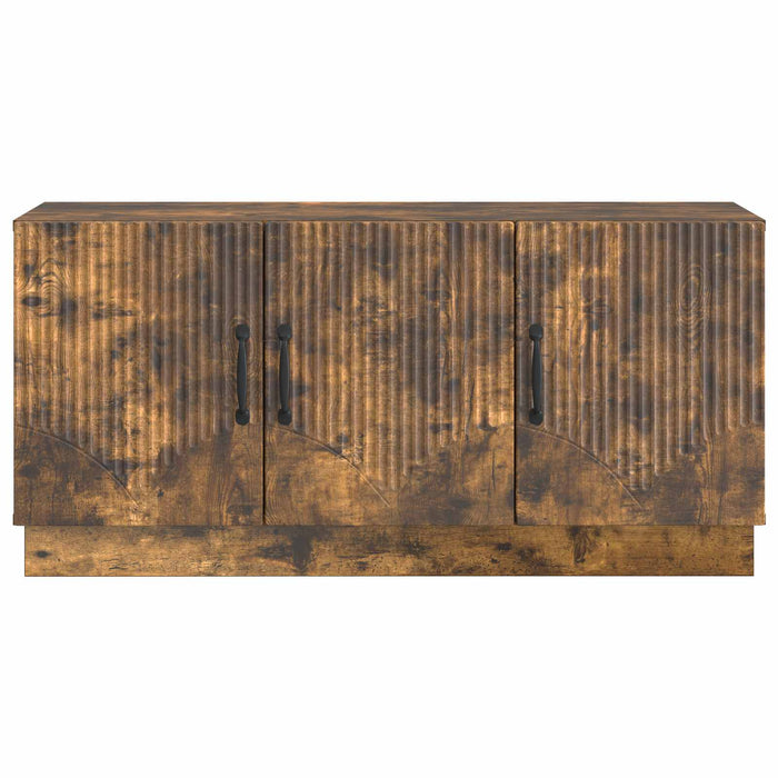 Cabinet TV Stejar fumuriu 99 x 34,5 x 47 cm Lemn prelucrat - WALTI WALTI