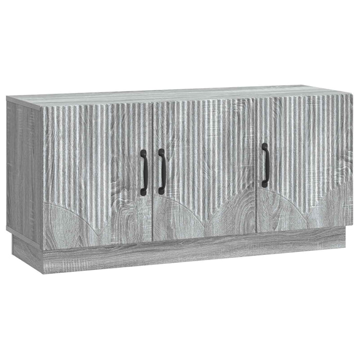 Cabinet TV Sonoma gri 99 x 34,5 x 47 cm Lemn prelucrat - WALTI WALTI