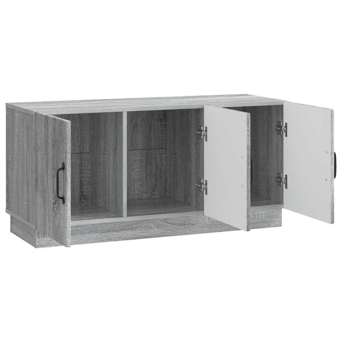 Cabinet TV Sonoma gri 99 x 34,5 x 47 cm Lemn prelucrat - WALTI WALTI