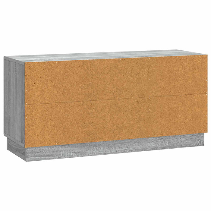 Cabinet TV Sonoma gri 99 x 34,5 x 47 cm Lemn prelucrat - WALTI WALTI