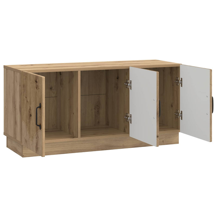 Cabinet TV Stejar Artizanal 99 x 34,5 x 47 cm Lemn prelucrat - WALTI WALTI