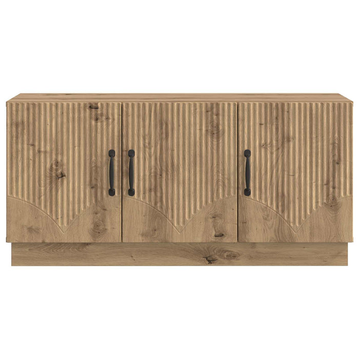 Cabinet TV Stejar Artizanal 99 x 34,5 x 47 cm Lemn prelucrat - WALTI WALTI
