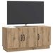 Cabinet TV Stejar Artizanal 99 x 34,5 x 47 cm Lemn prelucrat - WALTI WALTI