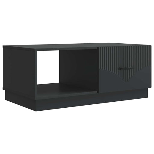 Masă de cafea Negru 90 x 50 x 37 cm Lemn prelucrat - WALTI WALTI