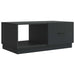 Masă de cafea Negru 90 x 50 x 37 cm Lemn prelucrat - WALTI WALTI