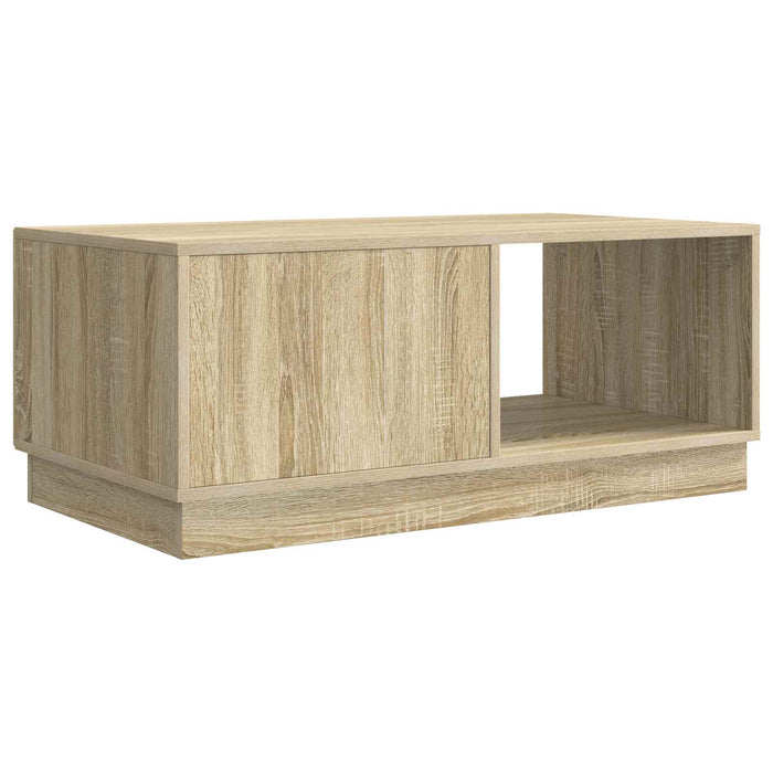 Masă de cafea Stejar Sonoma 90 x 50 x 37 cm Lemn prelucrat - WALTI WALTI